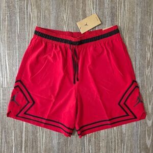Nike Air Jordan Diamond Dri-FIT Woven Shorts Bred Black Medium M FQ2989-687 New
